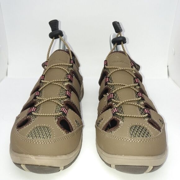 Eddie Bauer Blakely Closed Toe Sandals Women's Size 7 M‎ Brown - Picture 3 of 8